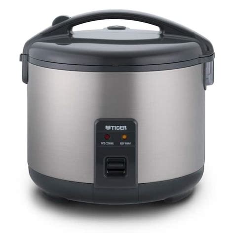 Tiger Corporation JNP S 10 Cup Stainless Steel Rice Cooker And Warmer