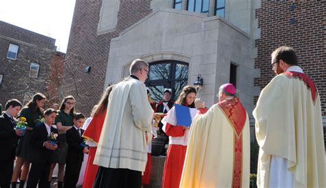 Bishop Blesses Renovations At St Jane Frances De Chantal