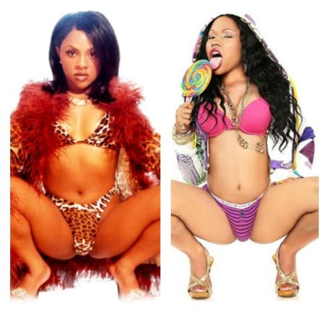2 Lil Kim Nicki Minaj Squat Lil Kim 2 Vibe