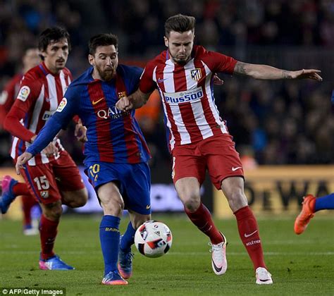 Atletico Madrid Ace Saul Niguez Signs Nine Year Deal Daily Mail Online