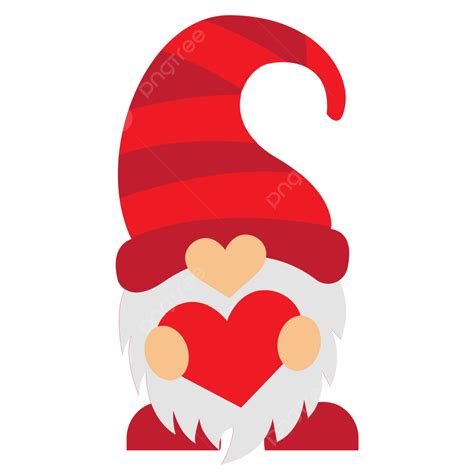 valentine gnomes holding heart gnomes heart valentine gnomes gnome png and vector with