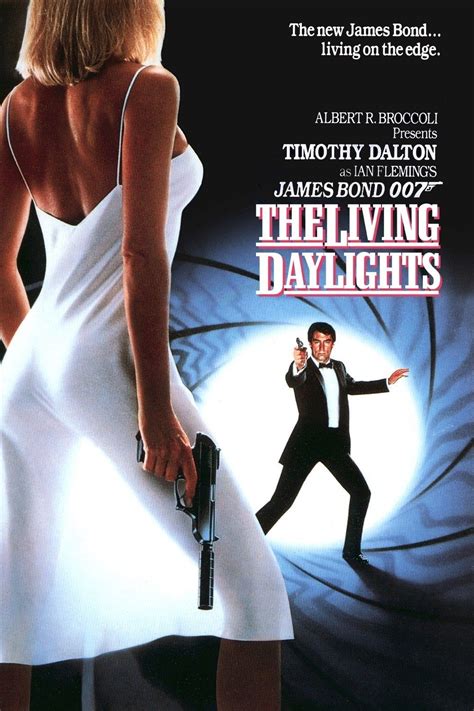 The Living Daylights 1987 James Bond Movie Posters James Bond Movies James Bond