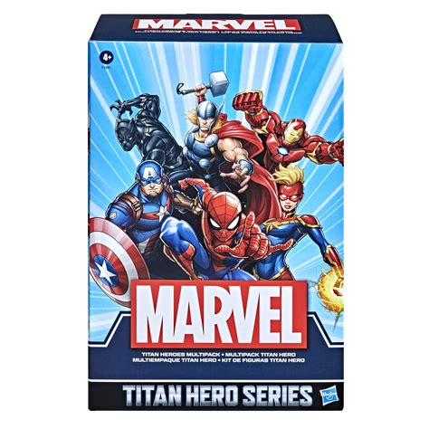Marvel Titan Hero Series Action Figure Multipack 6 Action Figures 12