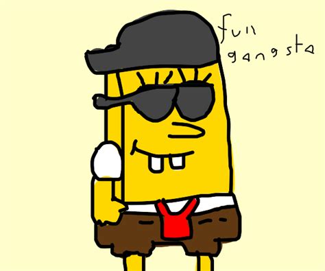 Gangster Spongebob Drawception