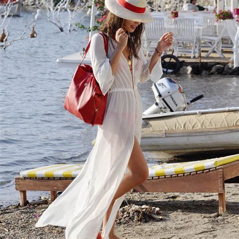 Female Beach Cover Up Swimsuit Cover Up Dresses See Through Beach Tunic Sarongs Tunique De Plage