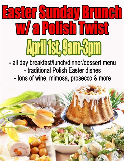 The numerous traditional easter delicacies in poland are surprising, sophisticated and inspired by spring. polish easter breakfast menu