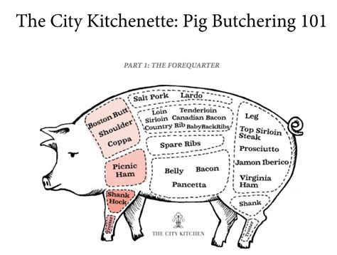 Pig Butchering 101 In The City Kitchen — Dave The Butcher