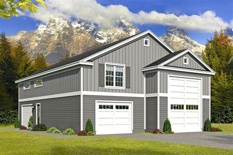 Plan 68599vr Rv Garage With Living Space A Plus In 2020 Garage To