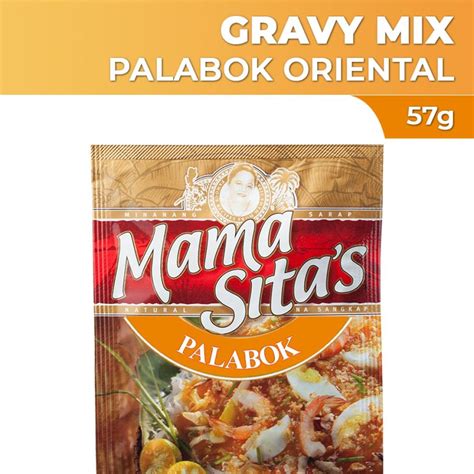 Mama Sitas Oriental Gravy Mix Palabok 57g Shopee Philippines