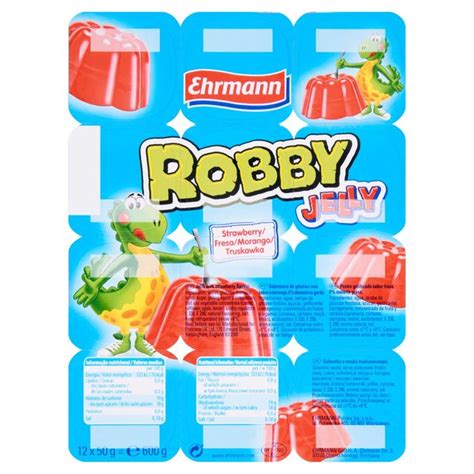 Robby Gluten Free Strawberry Jelly Morrisons