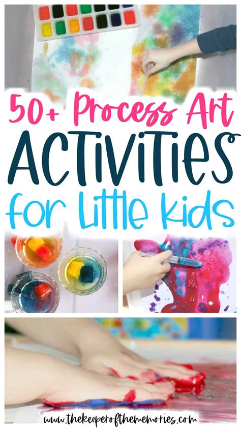 100 Process Art Activities For Kids The Keeper Of The Memories