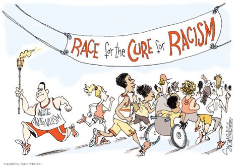 Signe Wilkinson S Editorial Cartoons Racial Discrimination Comics And
