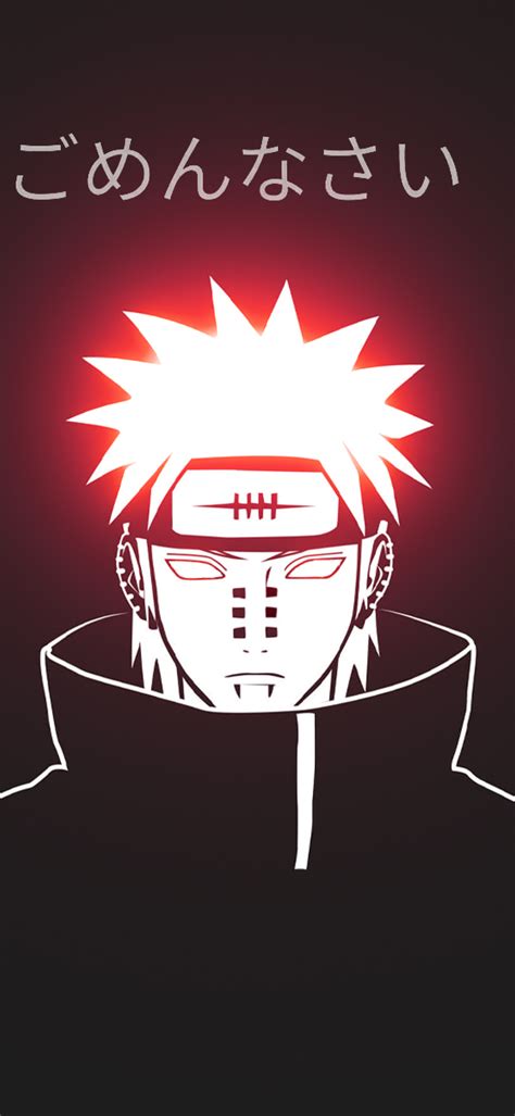 1080x2340 Naruto Pain Minimal 1080x2340 Resolution Wallpaper Hd Anime