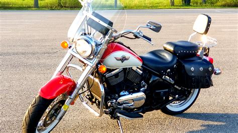 The engine produces a maximum peak output power of 55.00 hp (40.1 kw). 1996 Kawasaki Vulcan 800 Classic - Dennis Kirk - Garage Build