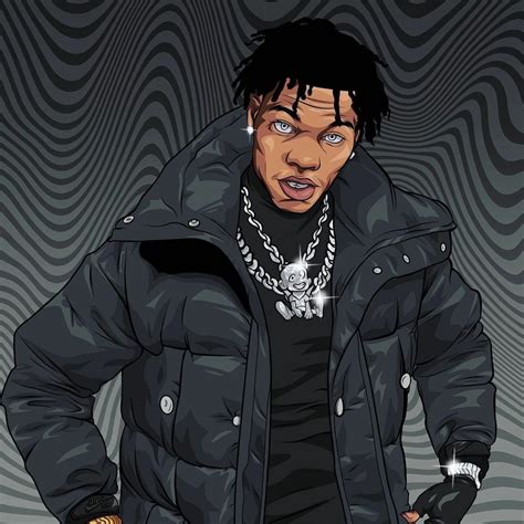 Lil Baby Rapid In Baby Cartoon Lil Baby Rapper Art