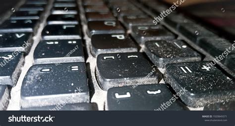 Very Dusty Keyboard Dark Stock Photo 1920849371 Shutterstock