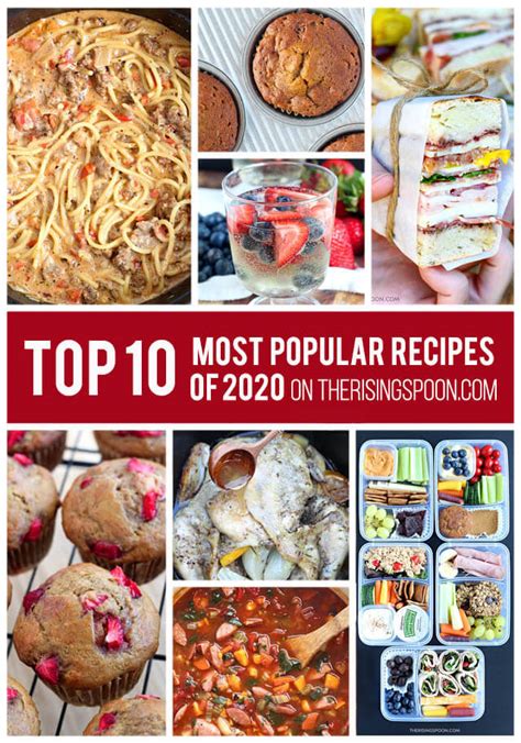 Top 10 Most Popular Recipes On The Rising Spoon In 2020 The Rising Spoon