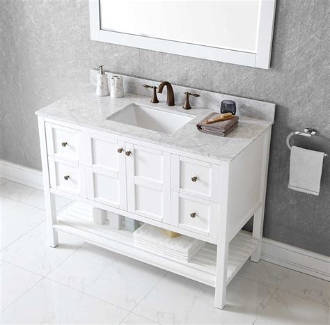 You'll know right away that your choice looks right and performs well. Best Of 48 Inch Bathroom Vanity with top and Sink Layout ...