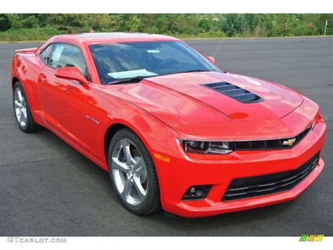 2014 Red Hot Chevrolet Camaro Ss Coupe 86037233 Car