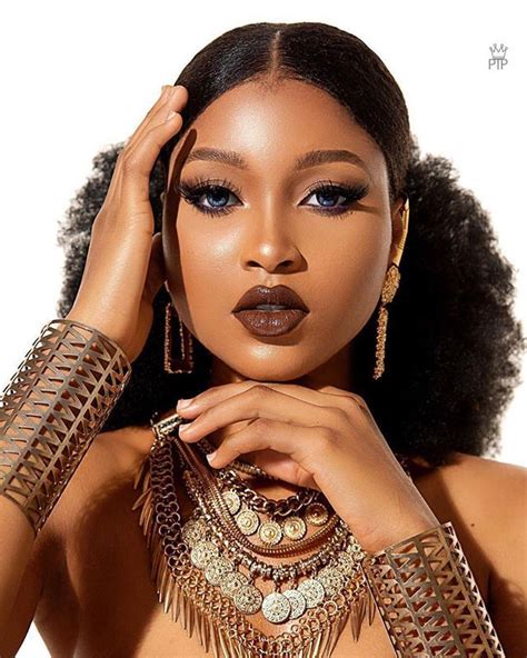 Latest African Fashion Styles Mesmerizing Makeup Simijosh Model
