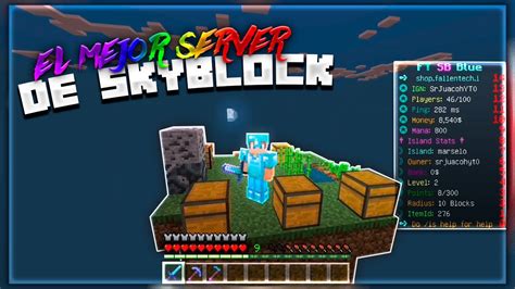 El Mejor Server De Skyblock Para Minecraft Pocket Edition 1 ¿cómo