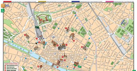 Harta Turistica Florenta Harta