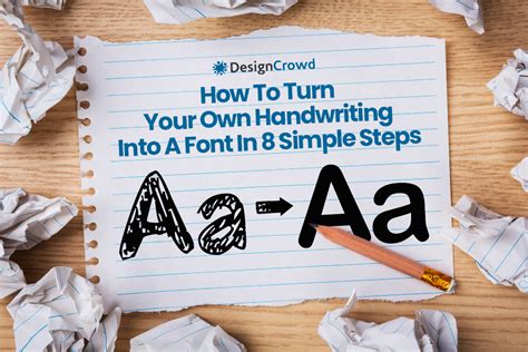 How To Turn Your Own Handwriting Into A Font In 8 Simple Steps