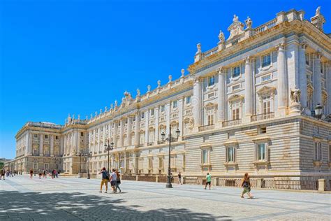Royal Palace Of Madrid Palacio Real De Madrid Is The Official Editorial
