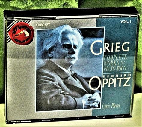 Classical 3 Cd Oppitz Edvard Grieg Complete Works For Piano Solo