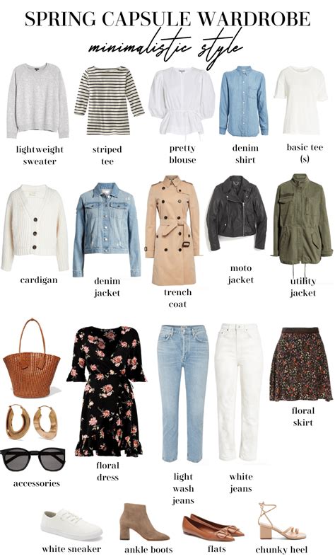 Spring Capsule Wardrobe Outfit Ideas My Chic Obsession
