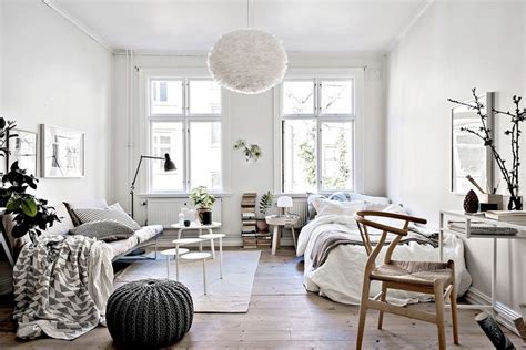 55 Awesome Studio Apartment With Scandinavian Style Ideas On A Budget