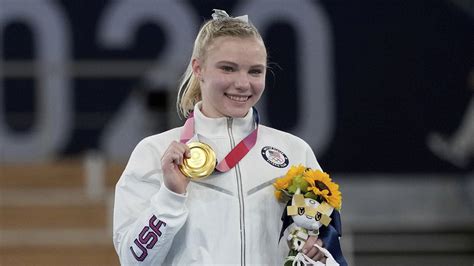Tokyo Olympics Jade Carey Wins Gold On Floor Exercise For Usa Womens