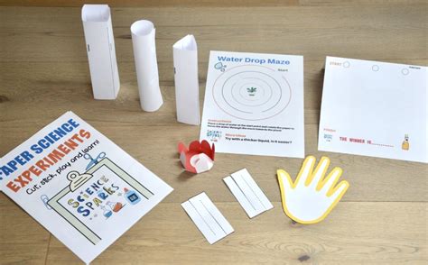 Print And Play Paper Science Experiments