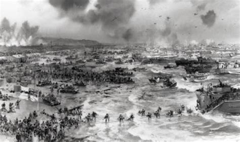 Photos from 1944 and 2009 65th anniversary. Normandy Invasion - STUNNING D-DAY FACTS