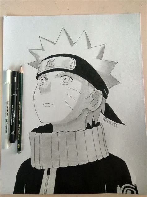 I Draw It Because I Like To Draw Naruto Sketch Sketches Drawings