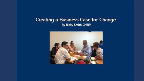Creating A Business Case For Change