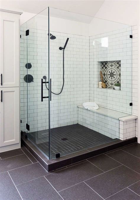 30 Spectacular Bathroom Tile Shower Ideas That Looks Cool