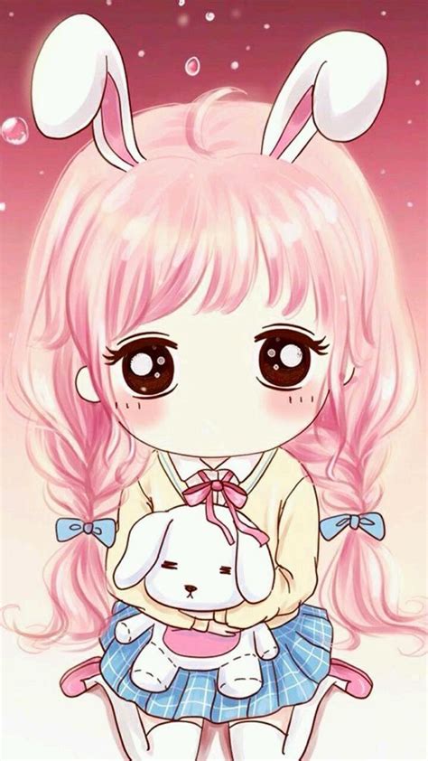 Kawaii Cute Anime Girl 720x1280 Wallpaper
