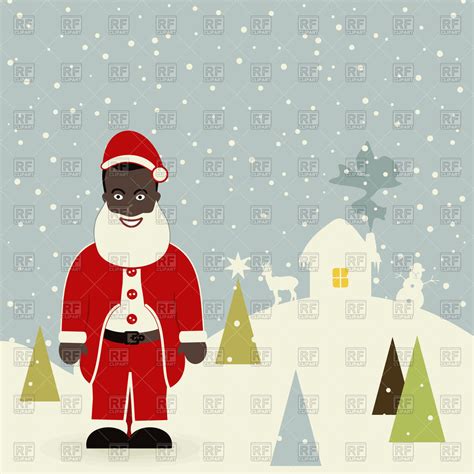 African American Santa Clipart 20 Free Cliparts Download Images On