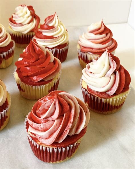 Red Velvet Marble Cupcakes E2 Bakes Brooklyn Cupcake Pans Cupcake