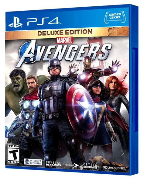 Marvels Avengers Deluxe Games Caxas