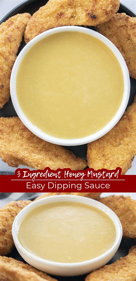 3 Ingredient Honey Mustard Cincyshopper