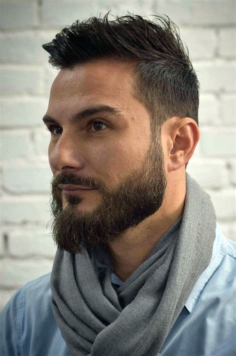 Taper Fade Haircut With Beard