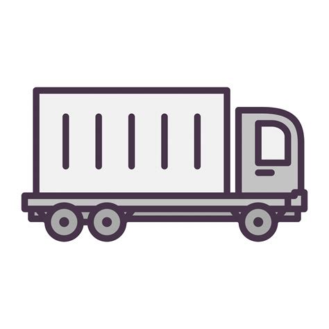 Cargo Truck Delivery Lorry Shipping Truck Icon Download On Iconfinder