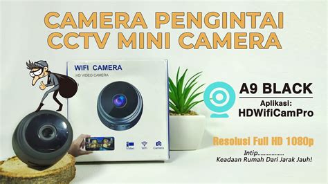 Cara Setting CCTV HDWifiCamPRO A9 Wifi Camera YouTube