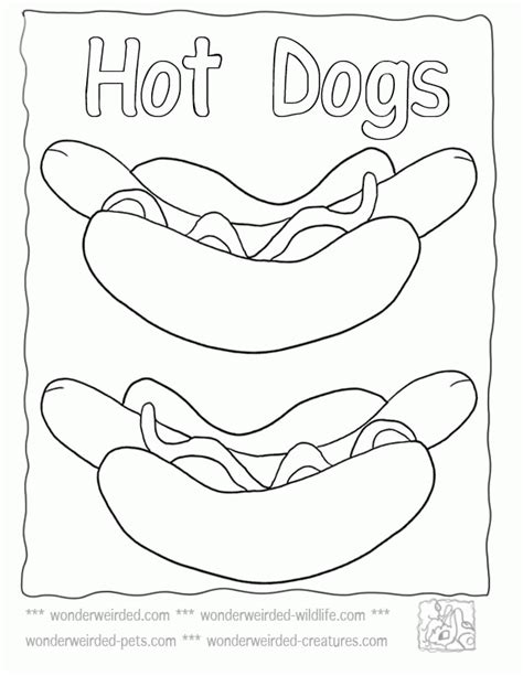 You can use our amazing online tool to color and edit the following hot air balloon coloring pages free printable. Hot Dog Coloring Pages - Coloring Home