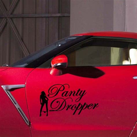 2019 for panty dropper sticker funny personality vinyl drift hot jdm stance sexy art decal car