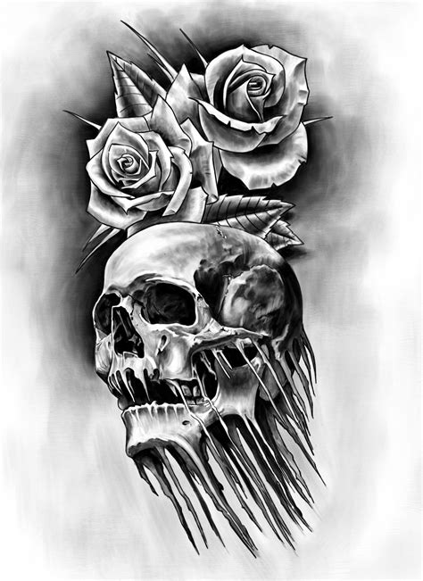 Update More Than Skull With Roses Tattoo Latest Esthdonghoadian