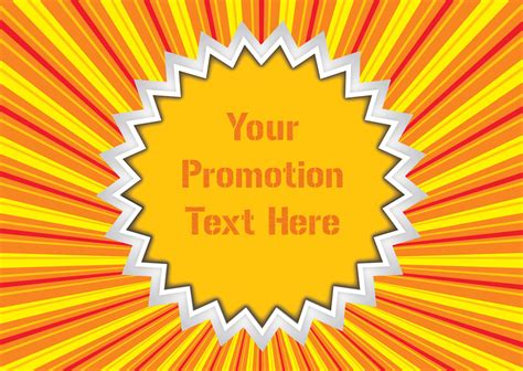Promotion Vector Sticker Vector Art And Graphics