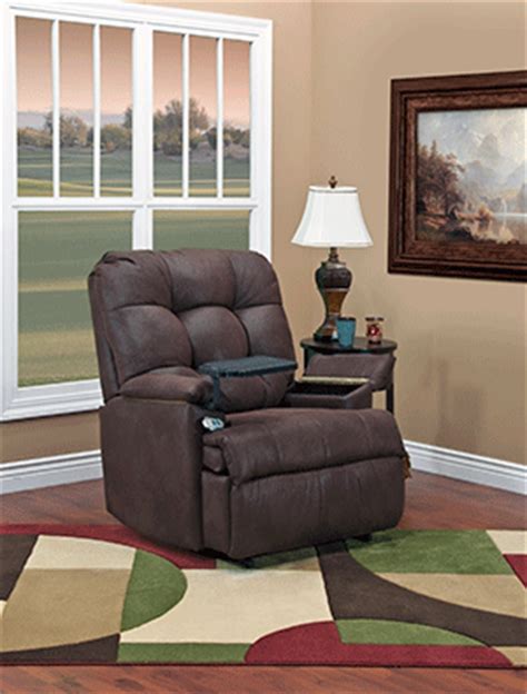 22 seat to top of back: 5600 Wall-A-Way lift chair recliner by Med-Lift